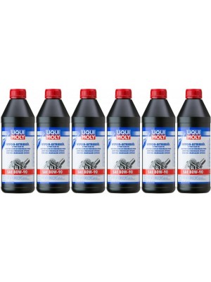 Liqui Moly 4406 Hypoid-Getriebeöl (GL5) SAE 80W-90 Flasche 6x 1l = 6 Liter
