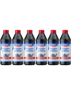 Liqui Moly 4406 Hypoid-Getriebeöl (GL5) SAE 80W-90 Flasche 6x 1l = 6 Liter