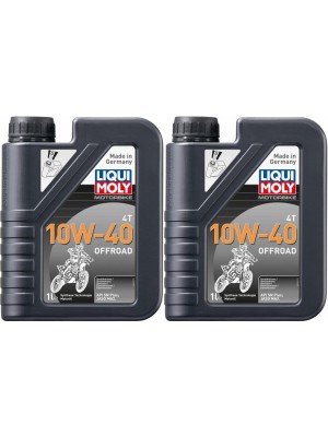 Liqui Moly 3055 Motorbike 4T 10W-40 Offroad Motoröl 2x 1l = 2 Liter