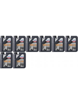 Liqui Moly 3055 Motorbike 4T 10W-40 Offroad Motoröl 8x 1l = 8 Liter