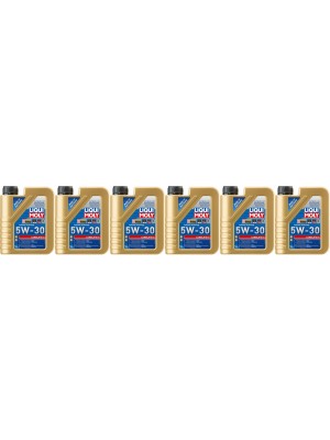 Liqui Moly 20646 5W-30 Longlife III Motoröl 6x 1l = 6 Liter