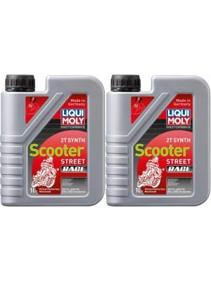 Liqui Moly 1053 Motorbike 2T Synth Scooter Street Race 2x 1l = 2 Liter