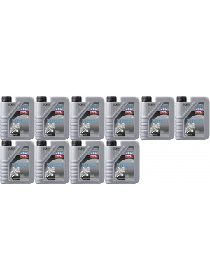 Liqui Moly 1504 Motorbike 2T Street teilsynthetisches Motoröl 10x 1l = 10 Liter