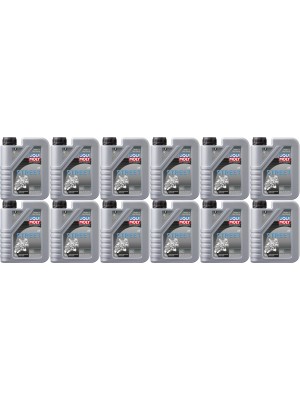 Liqui Moly 1504 Motorbike 2T Street teilsynthetisches Motoröl 12x 1l = 12 Liter