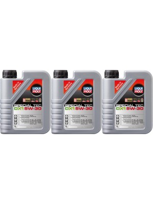 Liqui Moly 3765 Special Tec DX1 5W-30 Motoröl 3x 1l = 3 Liter