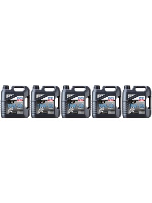 Liqui Moly 1689 Motorbike 4T 15W-50 Street Motorrad Motoröl 5x 4l = 20 Liter