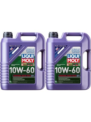 Liqui Moly 1391 Synthoil Race Tech GT1 10W-60 Motoröl 2x 5 = 10 Liter