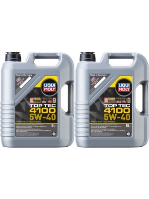 Liqui Moly 3701 Top Tec 4100 5W-40 Motoröl 2x 5 = 10 Liter