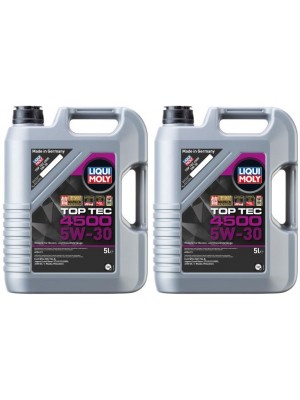 Liqui Moly 3729 5W-30 Top Tec 4500 Motoröl 2x 5 = 10 Liter