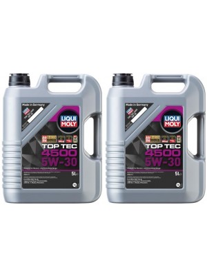 Liqui Moly 3729 5W-30 Top Tec 4500 Motoröl 2x 5 = 10 Liter