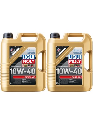 Liqui Moly 1310 Leichtlauf 10W-40 Diesel & Benziner Motoröl 2x 5 = 10 Liter