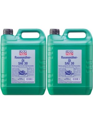 Liqui Moly 1266 Rasenmäher-Öl SAE 30 2x 5 = 10 Liter