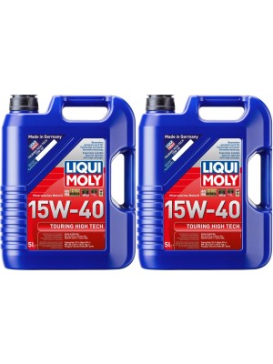 Liqui Moly 1096 Touring High Tech 15W-40 Motoröl 2x 5 = 10 Liter