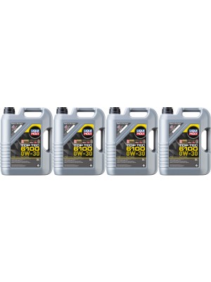 Liqui Moly 20771 Top Tec 6100 0W-30 Motoröl 4x 5 = 20 Liter