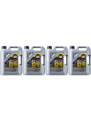 Liqui Moly 20771 Top Tec 6100 0W-30 Motoröl 4x 5 = 20 Liter