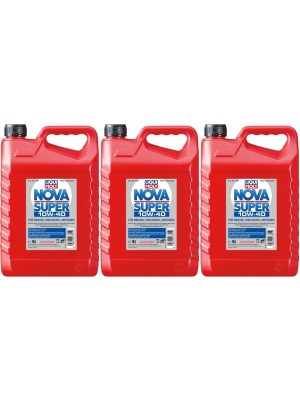 Liqui Moly 7351 Nova Super 10W-40 Diesel & Benziner Motoröl 3x 5 = 15 Liter