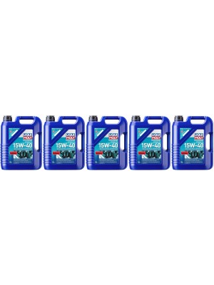 Liqui Moly 25016 Marine 4T Motor Oil 15W-40 5x 5 = 25 Liter