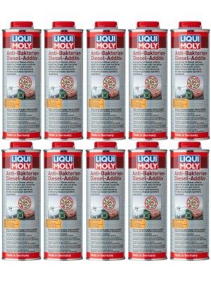 Liqui Moly 21317 Anti Bakterien Diesel Additiv 10x 1l = 10 Liter