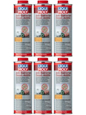 Liqui Moly 21317 Anti Bakterien Diesel Additiv 6x 1l = 6 Liter