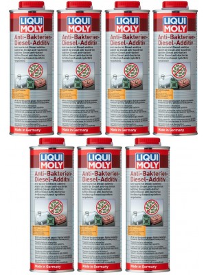 Liqui Moly 21317 Anti Bakterien Diesel Additiv 7x 1l = 7 Liter