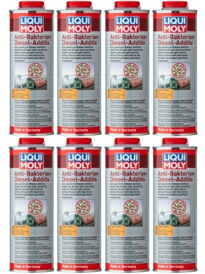 Liqui Moly 21317 Anti Bakterien Diesel Additiv 8x 1l = 8 Liter