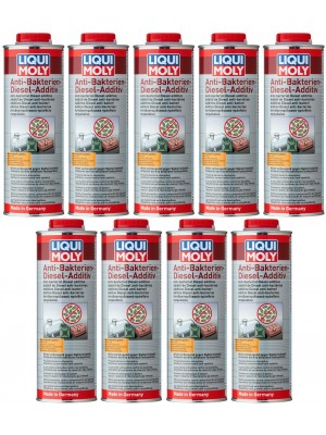 Liqui Moly 21317 Anti Bakterien Diesel Additiv 9x 1l = 9 Liter