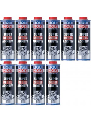 Liqui Moly 5176 Pro-Line Super Diesel Additiv 10x 1l = 10 Liter