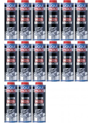 Liqui Moly 5176 Pro-Line Super Diesel Additiv 15x 1l = 15 Liter