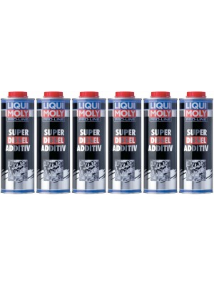 Liqui Moly 5176 Pro-Line Super Diesel Additiv 6x 1l = 6 Liter