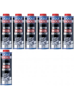 Liqui Moly 5176 Pro-Line Super Diesel Additiv 7x 1l = 7 Liter