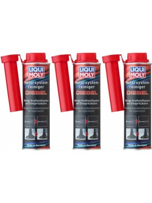 Liqui Moly 5128 Pro-Line Motor System Reiniger Diesel 3x 300 Milliliter