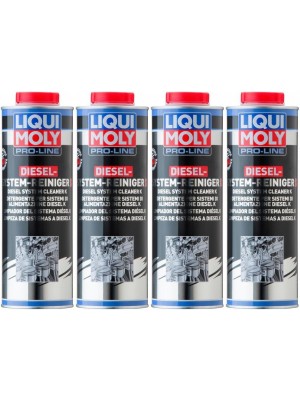 Liqui Moly 5144 Pro-Line Diesel System Reiniger K 4x 1l = 4 Liter