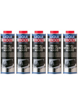 Liqui Moly 5123 Pro-Line Dieselpartikelfilter-Schutz 5x 1l = 5 Liter