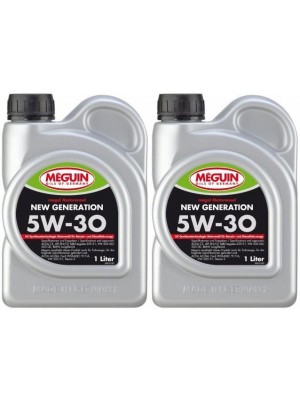 Meguin megol 6512 Motoröl New Generation SAE 5W-30 2x 1l = 2 Liter