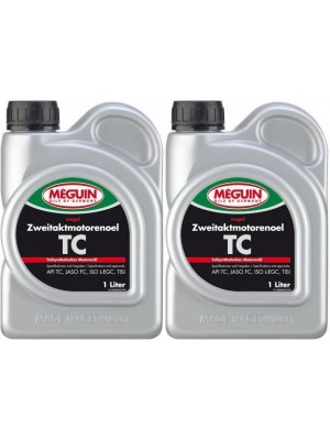 Meguin megol 9025 TC 2T teilsynthetisches Motorrad Motoröl 2x 1l = 2 Liter