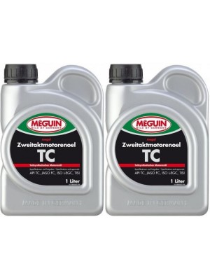 Meguin megol 9025 TC 2T teilsynthetisches Motorrad Motoröl 2x 1l = 2 Liter