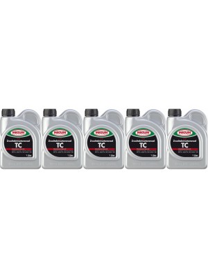 Meguin megol 9025 TC 2T teilsynthetisches Motorrad Motoröl 5x 1l = 5 Liter