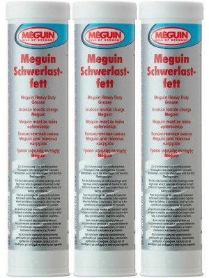 Meguin 8434 Schwerlastfett Fett Kartusche 3x 400 Gramm