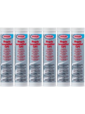 Meguin 6684 Langzeitfett C2LP Fett Kartusche 6x 400 Gramm