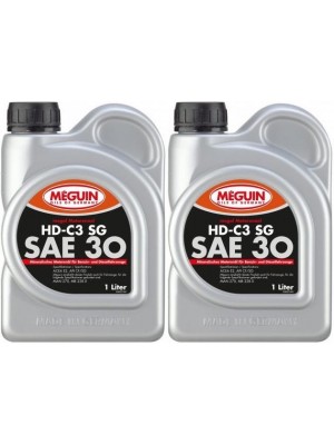 Meguin megol 4683 Motorenoel HD-C3 SG (single-grade) SAE 30 2x 1l = 2 Liter
