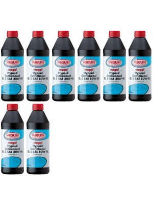 Meguin megol 4868 Hypoid-Getriebeoel GL5 SAE 80W-90 8x 1l = 8 Liter