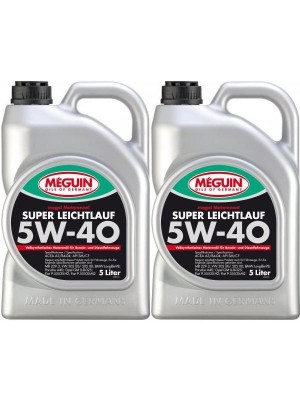 Meguin megol 4809 Super Leichtlauf 5W-40 Motoröl 2x 5 = 10 Liter