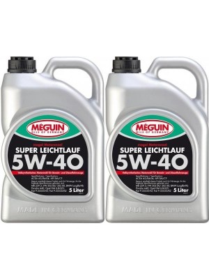 Meguin megol 4809 Super Leichtlauf 5W-40 Motoröl 2x 5 = 10 Liter