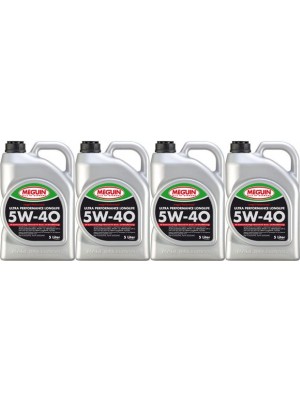 Meguin megol 6328 Motoröl Ultra Performance Longlife SAE 5W-40 4x 5 = 20 Liter