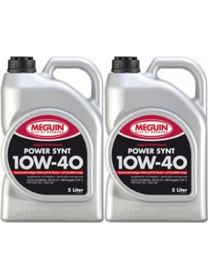 Meguin megol 4800 Diesel & Benziner Motoröl Power Synt SAE 10W-40 2x5 = 10 Liter