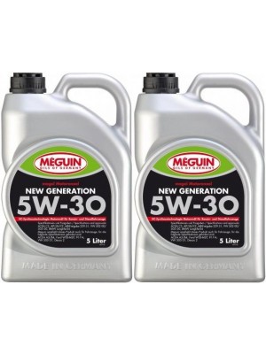 Meguin megol 6513 Motoröl New Generation SAE 5W-30 2x 5 = 10 Liter