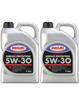 Meguin megol 3192 Motoröl Surface Protection SAE 5W-30 2x 5 = 10 Liter