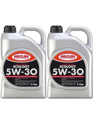 Meguin megol 3187 Motoröl Ecology SAE 5W-30 2x 5 = 10 Liter