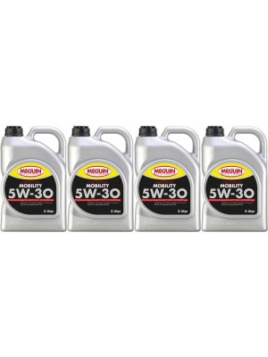 Meguin megol 3182 Motoröl Mobility SAE 5W-30 4x 5 = 20 Liter