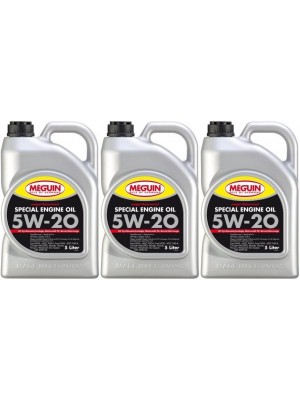 Meguin megol 9499 Motoröl Special Engine Oil SAE 5W-20 3x 5 = 15 Liter